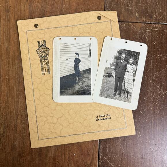 The Baldwin Studio St. Louis, Mo Photo Prints 1930s Bernice & James Bond - Picture 1 of 10